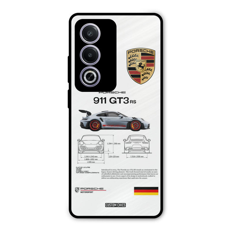 GT3 Supercar Oppo A3 Pro Mobile Back Cover - Car&Bike PrintShield Case