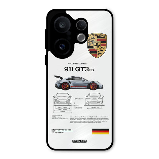 GT3 Supercar Vivo X200 FE Mobile Back Cover - Car&Bike PrintShield Case