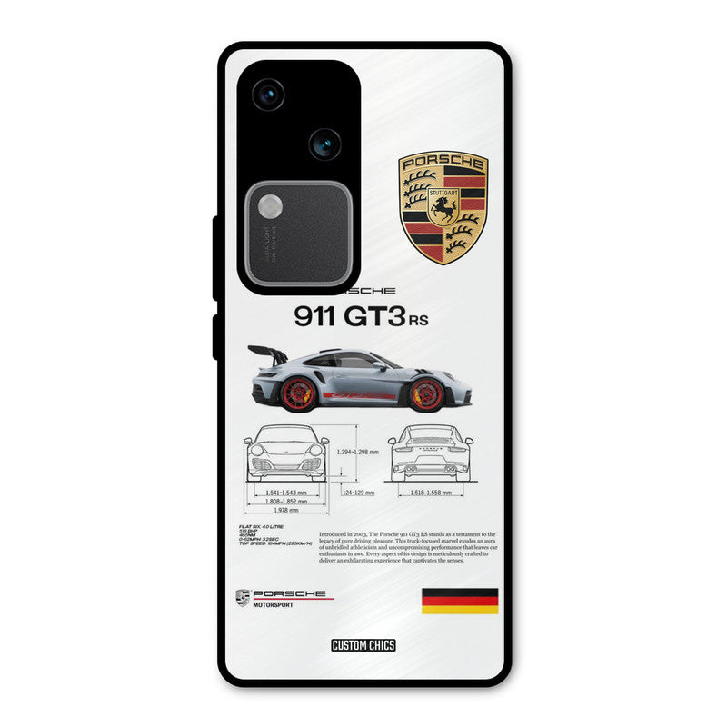 GT3 Supercar Vivo V30 Mobile Back Cover - Car&Bike PrintShield Case