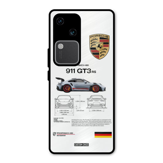 GT3 Supercar Vivo V30 Mobile Back Cover - Car&Bike PrintShield Case