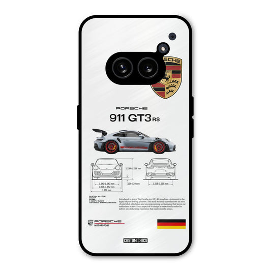 GT3 Supercar Nothing Phone 2a Mobile Back Cover - Car&Bike PrintShield Case