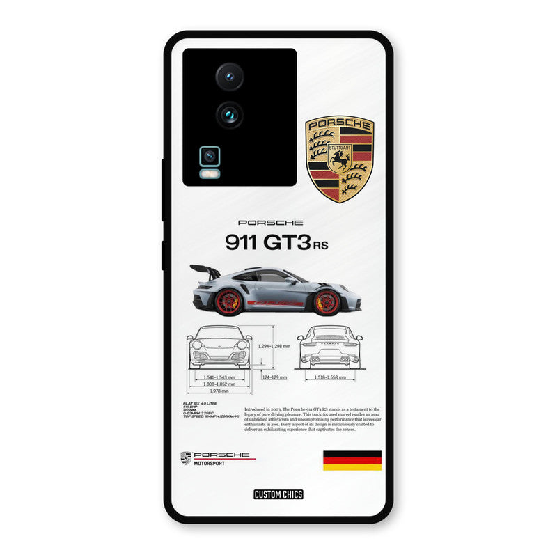GT3 Supercar IQOO Neo 7 Pro Mobile Back Cover - Car&Bike PrintShield Case
