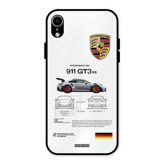 GT3 Supercar iPhone XR Mobile Back Cover - Car&Bike PrintShield Case