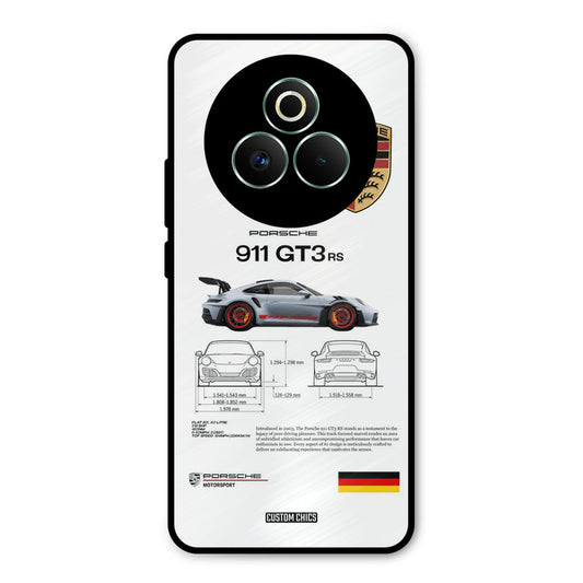 GT3 Supercar Realme P3 Pro 5G Mobile Back Cover - Car&Bike PrintShield Case
