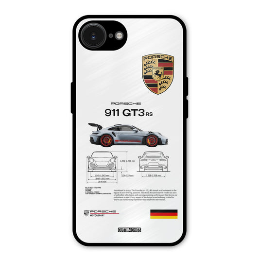 GT3 Supercar iPhone 16e Mobile Back Cover - Car&Bike PrintShield Case
