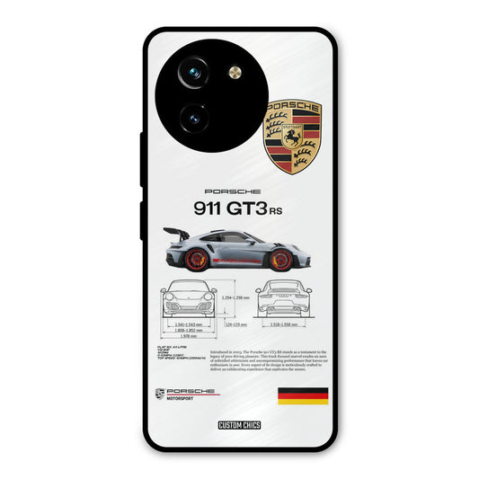 GT3 Supercar Vivo Y200i Mobile Back Cover - Car&Bike PrintShield Case