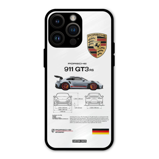 GT3 Supercar iPhone 14 Pro Max Mobile Back Cover - Car&Bike PrintShield Case