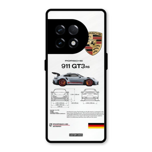 GT3 Supercar OnePlus 11R Mobile Back Cover - Car&Bike PrintShield Case