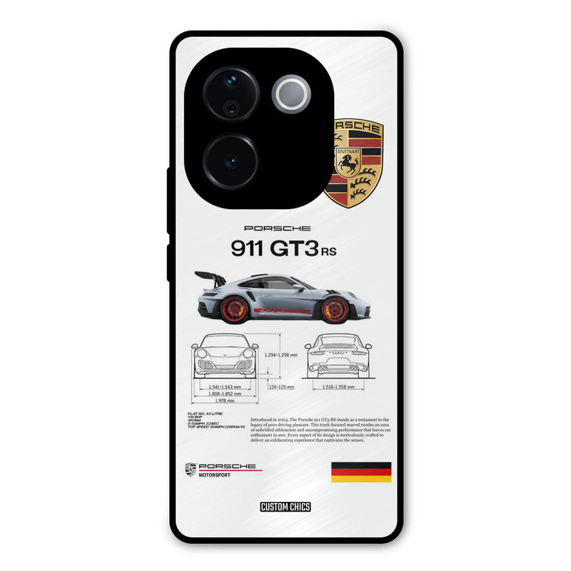 GT3 Supercar Vivo T3 Pro Mobile Back Cover - Car&Bike PrintShield Case