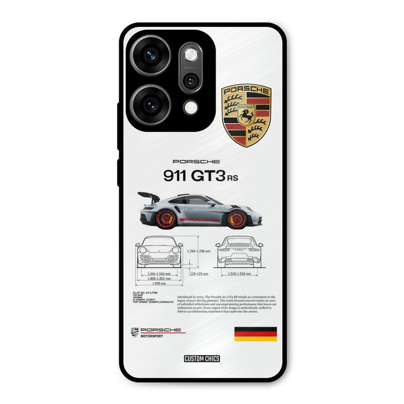 GT3 Supercar Oppo Reno 14 Pro Mobile Back Cover - Car&Bike PrintShield Case