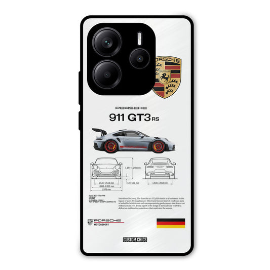 GT3 Supercar Redmi Note 14 Mobile Back Cover - Car&Bike PrintShield Case