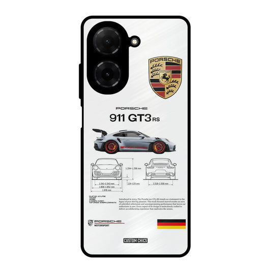 GT3 Supercar Poco C71 Mobile Back Cover - Car&Bike PrintShield Case