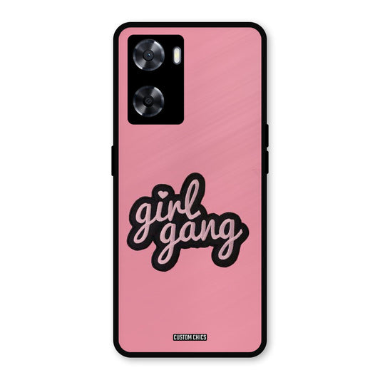 Girl Gang Oppo A57 2022 Mobile Back Cover - Cute PrintShield Case