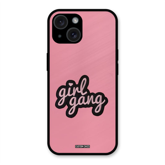 Girl Gang iPhone 15 Plus Mobile Back Cover - Cute PrintShield Case