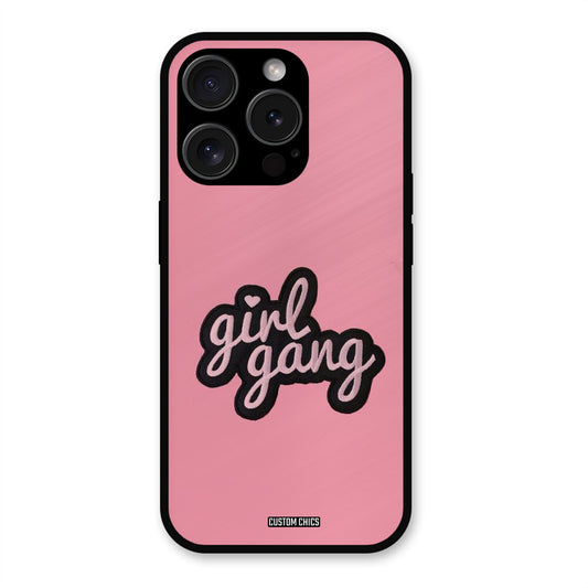 Girl Gang iPhone 15 Pro Max Mobile Back Cover - Cute PrintShield Case