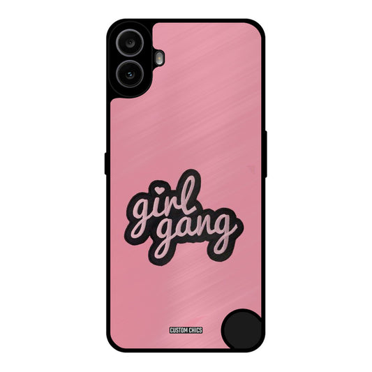 Girl Gang Nothing CMF Phone 1 Mobile Back Cover - Cute PrintShield Case