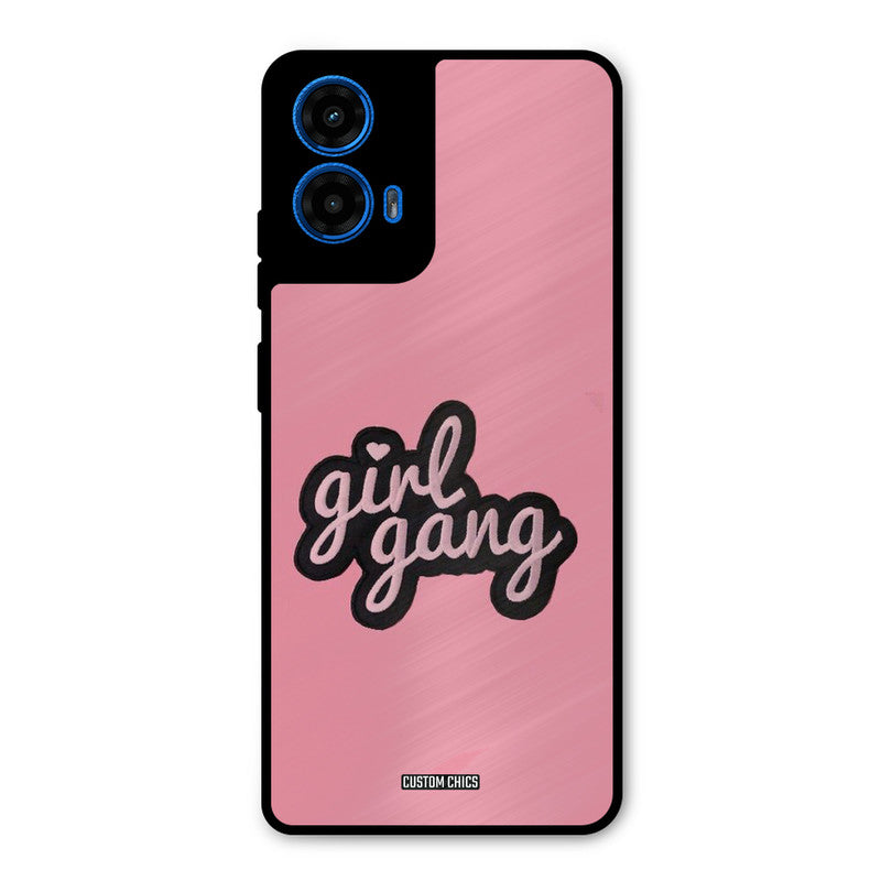 Girl Gang Moto G45 Mobile Back Cover - Cute PrintShield Case