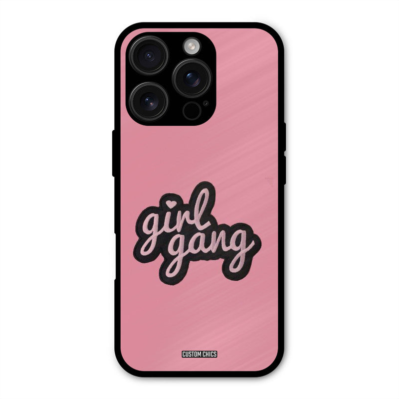 Girl Gang iPhone 16 Pro Max Mobile Back Cover - Cute PrintShield Case
