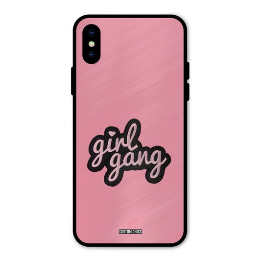 Girl Gang iPhone X Mobile Back Cover - Cute PrintShield Case