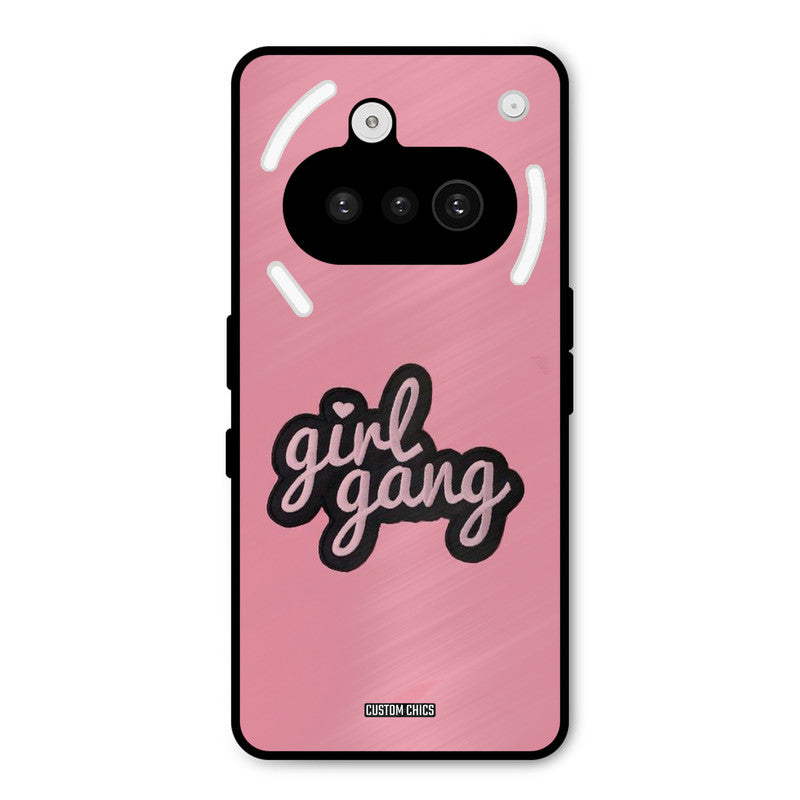 Girl Gang Nothing Phone 3A Mobile Back Cover - Cute PrintShield Case