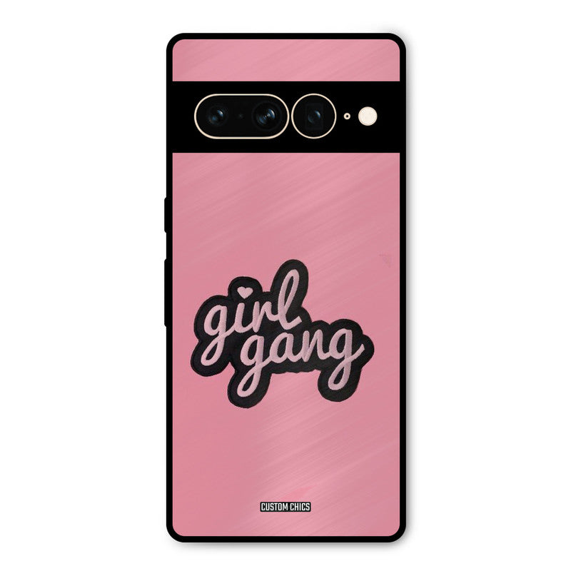 Girl Gang Google Pixel 7 Pro Mobile Back Cover - Cute PrintShield Case