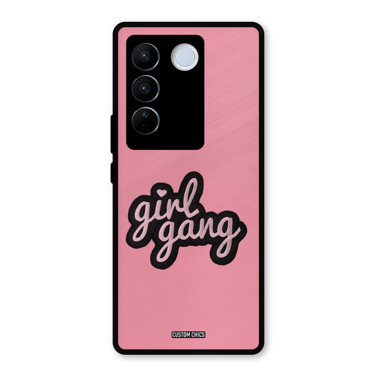 Girl Gang Vivo V27 Pro Mobile Back Cover - Cute PrintShield Case