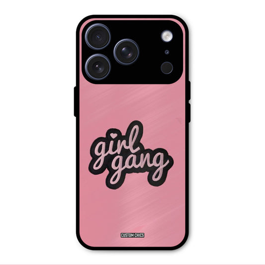 Girl Gang iPhone 17 Pro Mobile Back Cover - Cute PrintShield Case