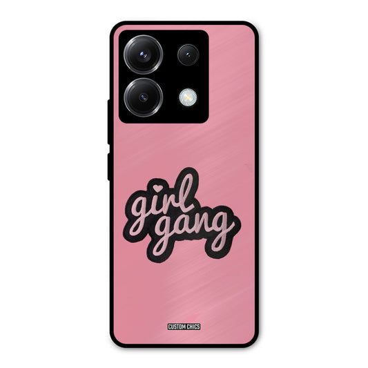 Girl Gang Poco X6 Mobile Back Cover - Cute PrintShield Case