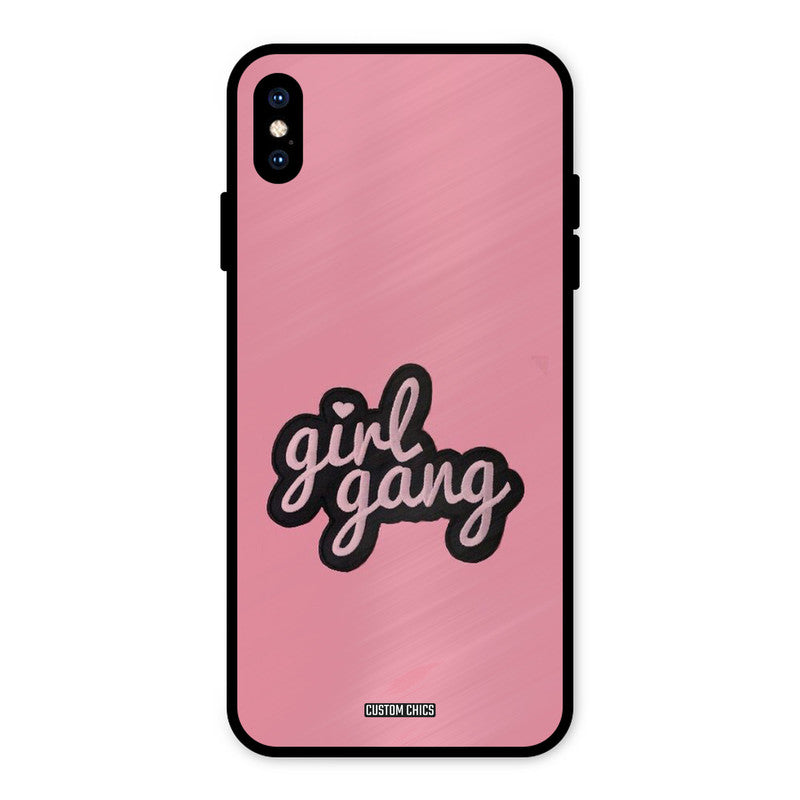 Girl Gang iPhone XS Max Mobile Back Cover - Cute PrintShield Case