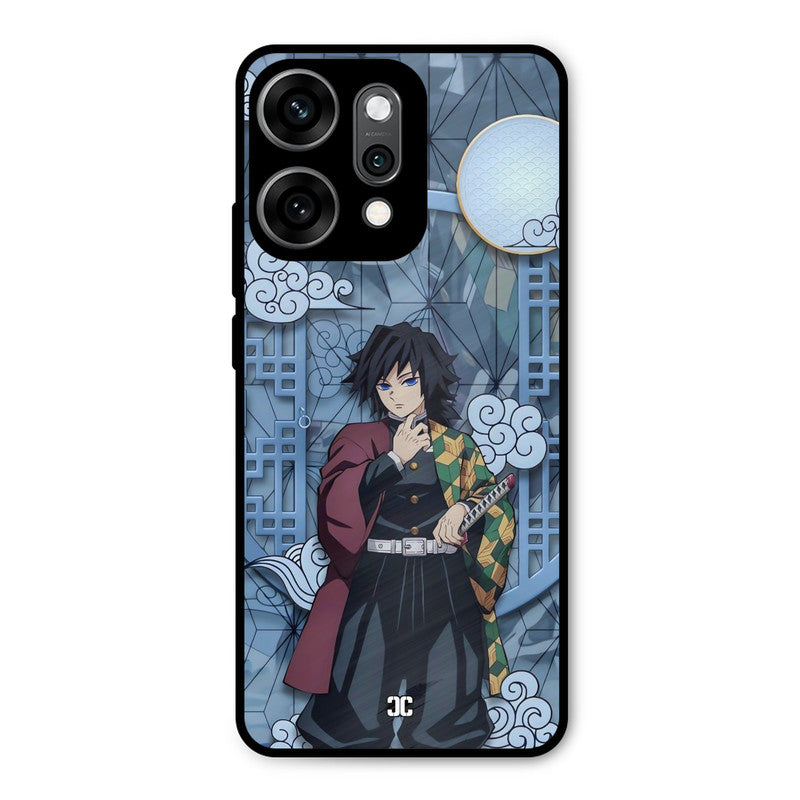 Giyu Tomioka Oppo Reno 14 Pro Mobile Back Cover - Anime PrintShield Case