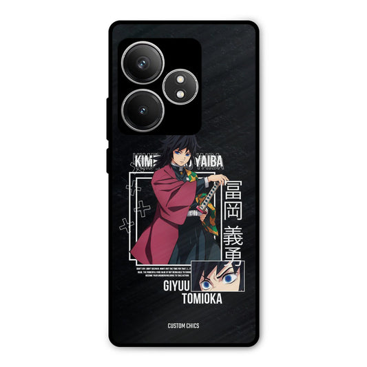 Giyuu Tomioka Realme GT 6T Mobile Back Cover - Anime PrintShield Case