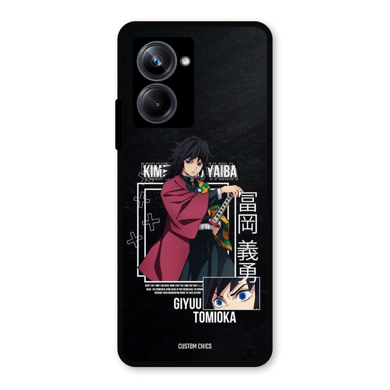 Giyuu Tomioka Realme 10 Pro Mobile Back Cover - Anime PrintShield Case