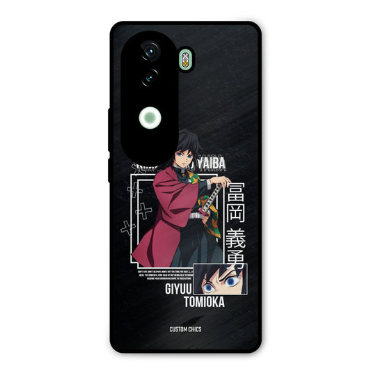 Giyuu Tomioka iQOO Z9s Mobile Back Cover - Anime PrintShield Case