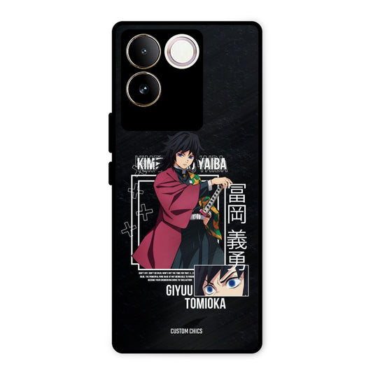 Giyuu Tomioka Vivo T2 Pro Mobile Back Cover - Anime PrintShield Case
