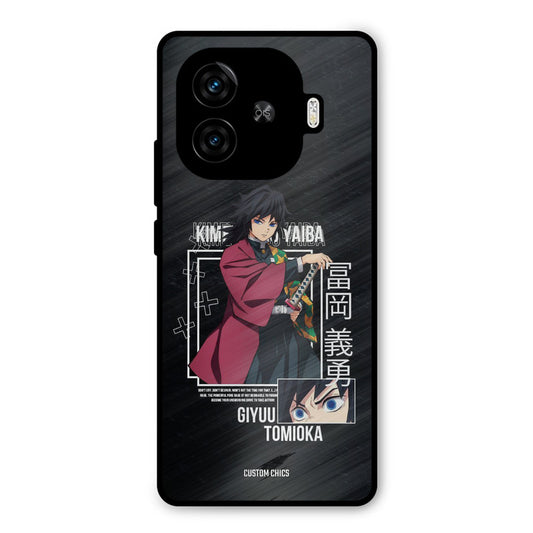 Giyuu Tomioka iQoo Neo 10R Mobile Back Cover - Anime PrintShield Case