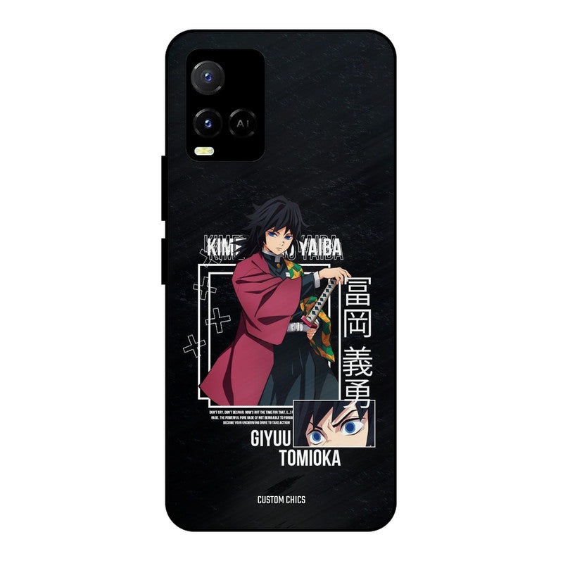 Giyuu Tomioka Vivo Y33s Mobile Back Cover - Anime PrintShield Case