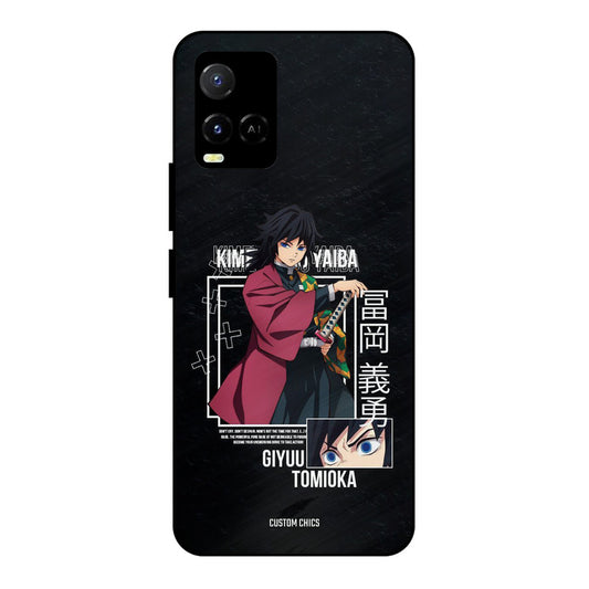 Giyuu Tomioka Vivo Y33s Mobile Back Cover - Anime PrintShield Case