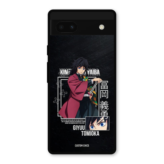 Giyuu Tomioka Google Pixel 6a Mobile Back Cover - Anime PrintShield Case