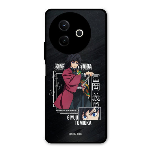 Giyuu Tomioka Vivo Y39 Mobile Back Cover - Anime PrintShield Case
