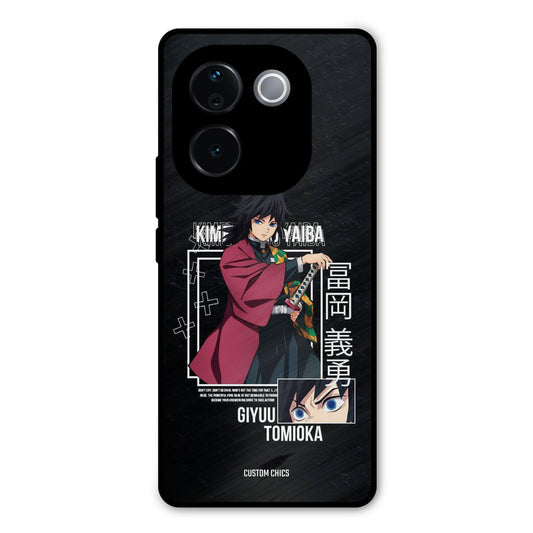 Giyuu Tomioka iQOO Z9s Pro Mobile Back Cover - Anime PrintShield Case