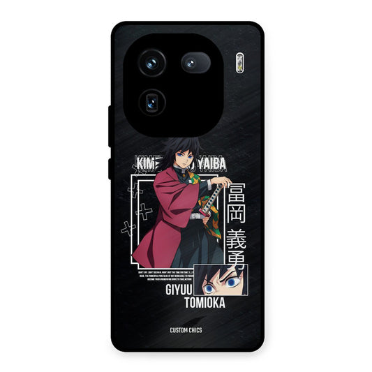 Giyuu Tomioka iQOO 12 Mobile Back Cover - Anime PrintShield Case