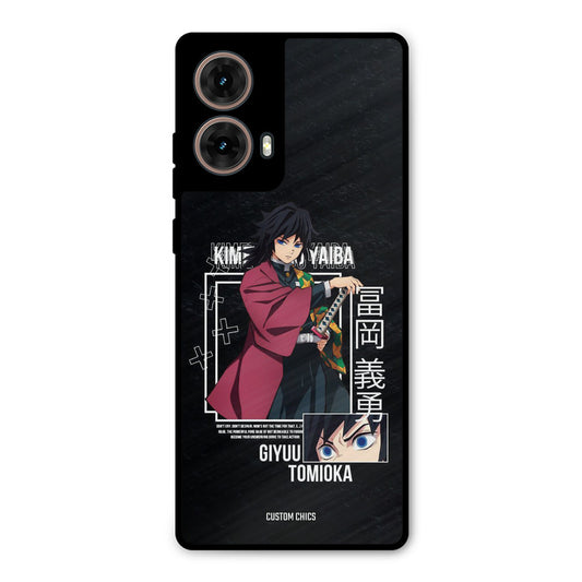 Giyuu Tomioka Moto G85 Mobile Back Cover - Anime PrintShield Case