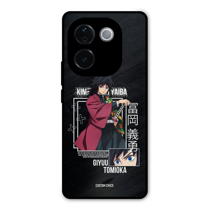Giyuu Tomioka Vivo T3 Pro Mobile Back Cover - Anime PrintShield Case