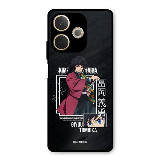 Giyuu Tomioka Oppo A5 Pro Mobile Back Cover - Anime PrintShield Case