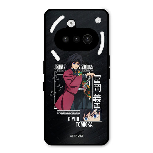Giyuu Tomioka Nothing Phone 3A Mobile Back Cover - Anime PrintShield Case