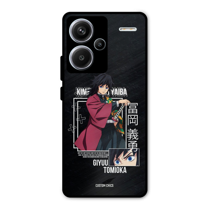 Giyuu Tomioka Redmi Note 13 Pro Plus Mobile Back Cover - Anime PrintShield Case