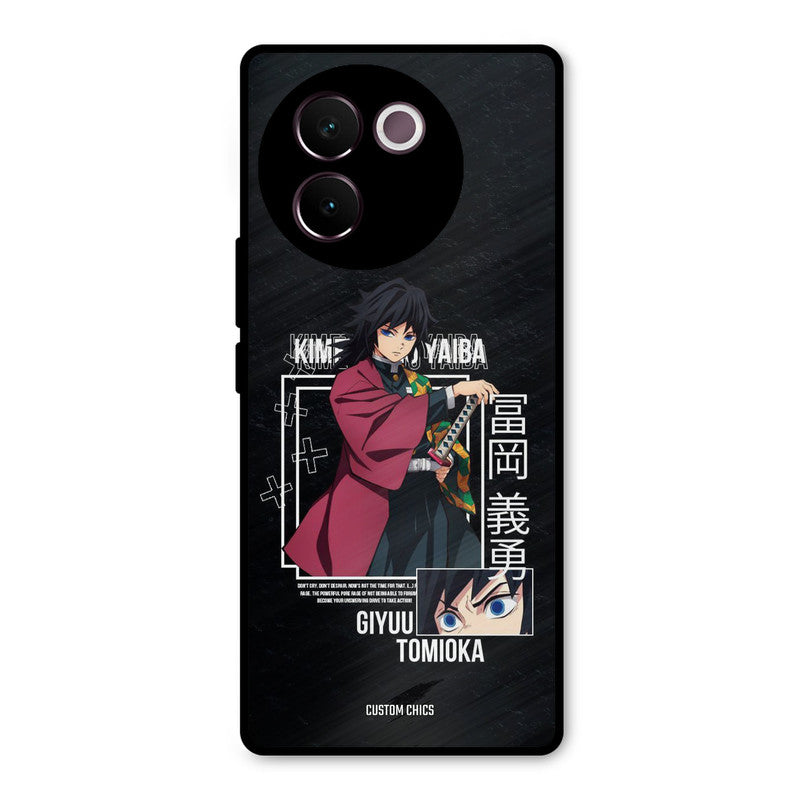 Giyuu Tomioka Vivo V30e Mobile Back Cover - Anime PrintShield Case