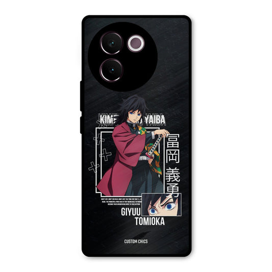 Giyuu Tomioka Vivo V30e Mobile Back Cover - Anime PrintShield Case