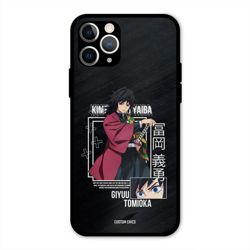 Giyuu Tomioka iPhone 11 Pro Mobile Back Cover - Anime PrintShield Case