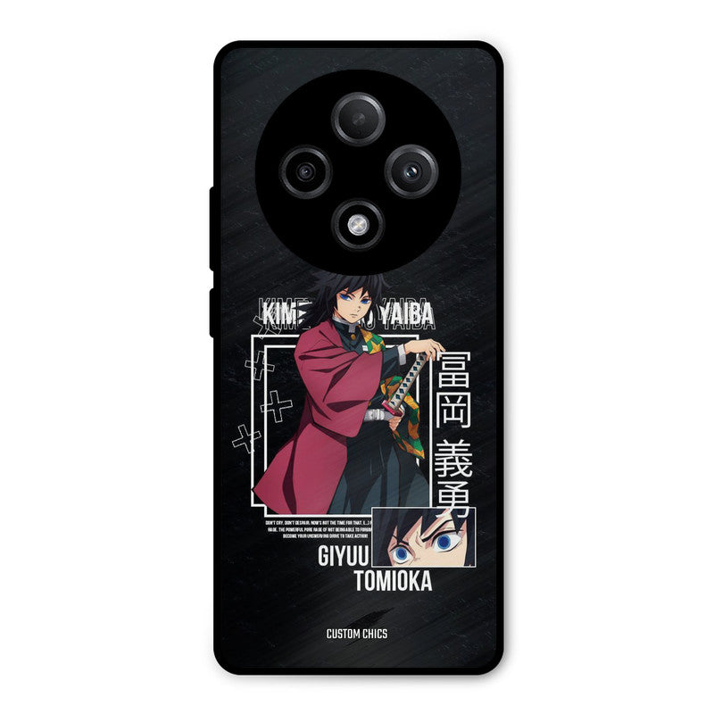 Giyuu Tomioka Oppo F27 Pro Plus 5G Mobile Back Cover - Anime PrintShield Case